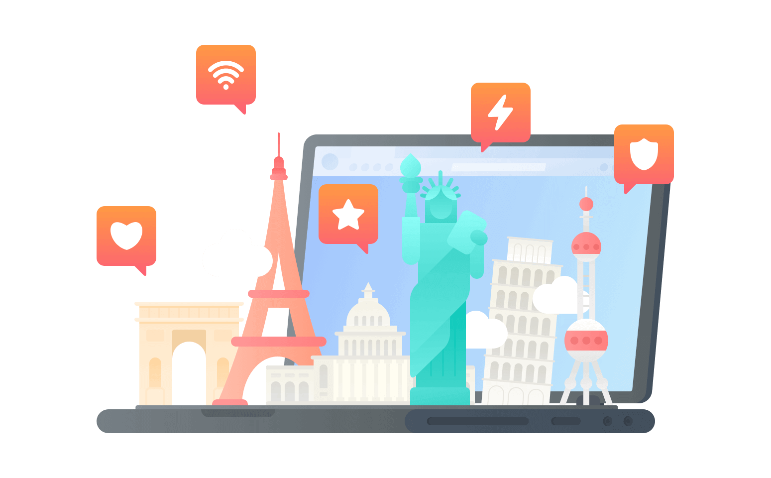 出国签证 到列支教士登签证 - 大陆VPN